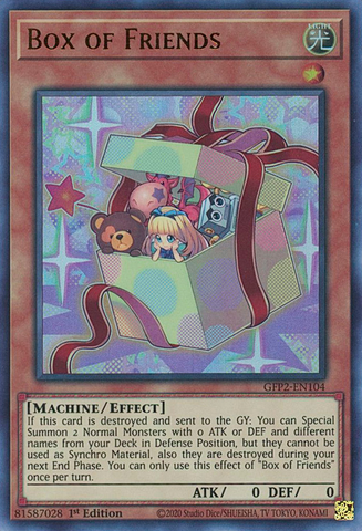 Box of Friends [GFP2-EN104] Ultra Rare Yu-Gi-Oh!