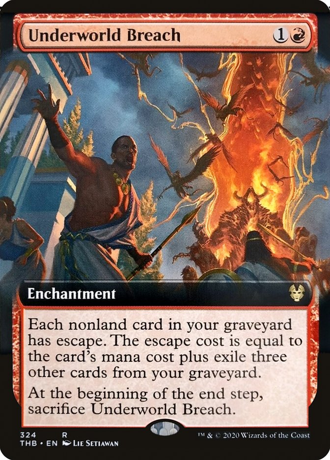 Underworld Breach (Extended Art) [Theros Beyond Death] Magic: The Gathering