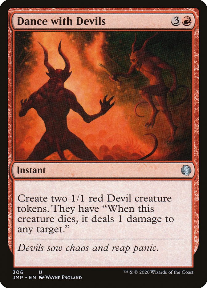 Dance with Devils [Jumpstart] Magic: The Gathering