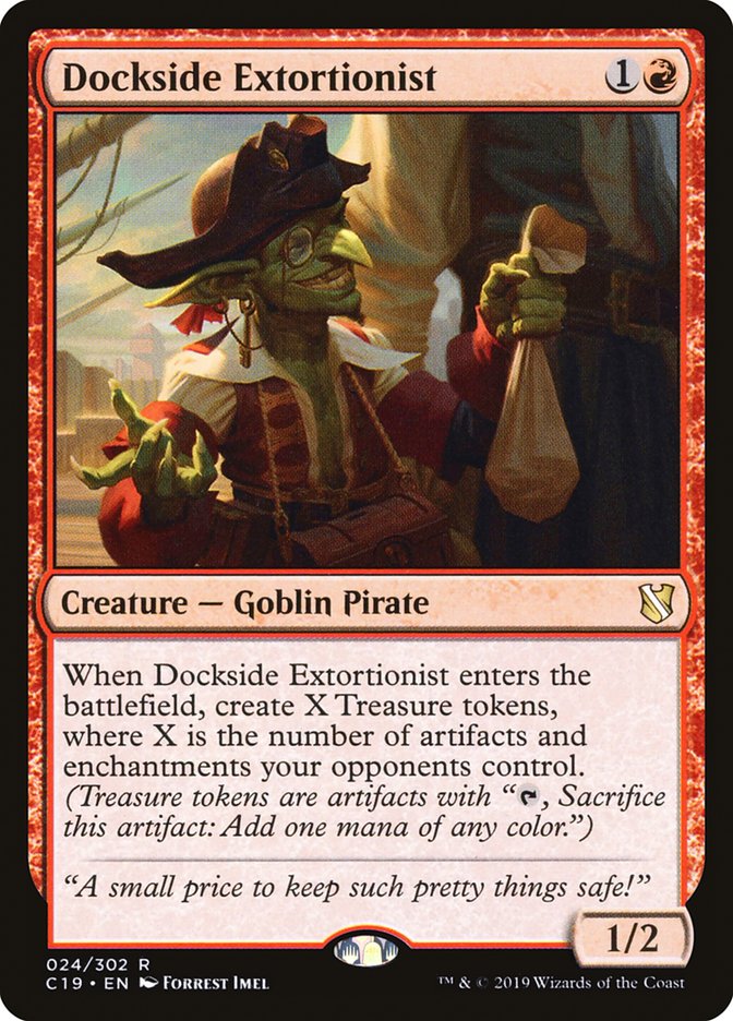 Dockside Extortionist [Commander 2019] Magic: The Gathering
