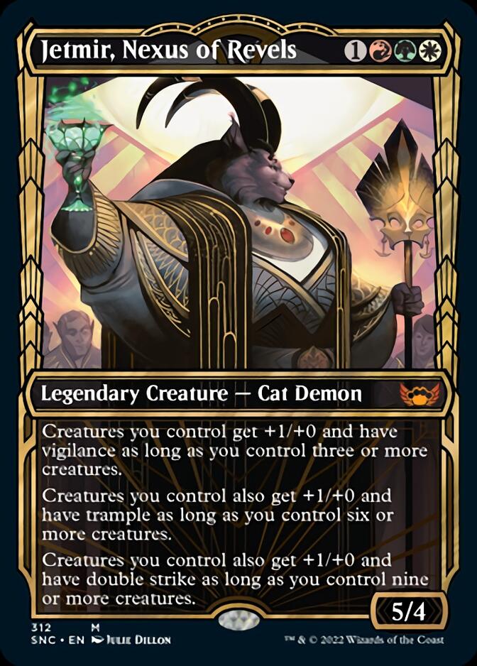 Jetmir, Nexus of Revels (Showcase Golden Age) [Streets of New Capenna] Magic: The Gathering