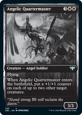 Angelic Quartermaster [Innistrad: Double Feature] Magic: The Gathering