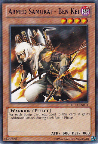 Armed Samurai - Ben Kei (Blue) [DL14-EN003] Rare Yu-Gi-Oh!