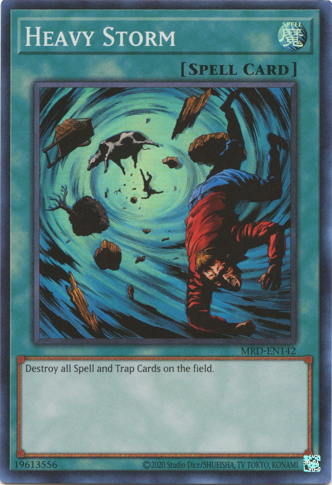 Heavy Storm (25th Anniversary) [MRD-EN142] Super Rare Yu-Gi-Oh!
