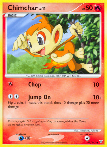 Chimchar (97/147) [Platinum: Supreme Victors] Pokémon