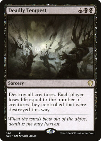 Deadly Tempest [Commander 2021] Magic: The Gathering
