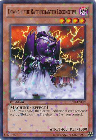 Dekoichi the Battlechanted Locomotive [BP01-EN189] Starfoil Rare Yu-Gi-Oh!