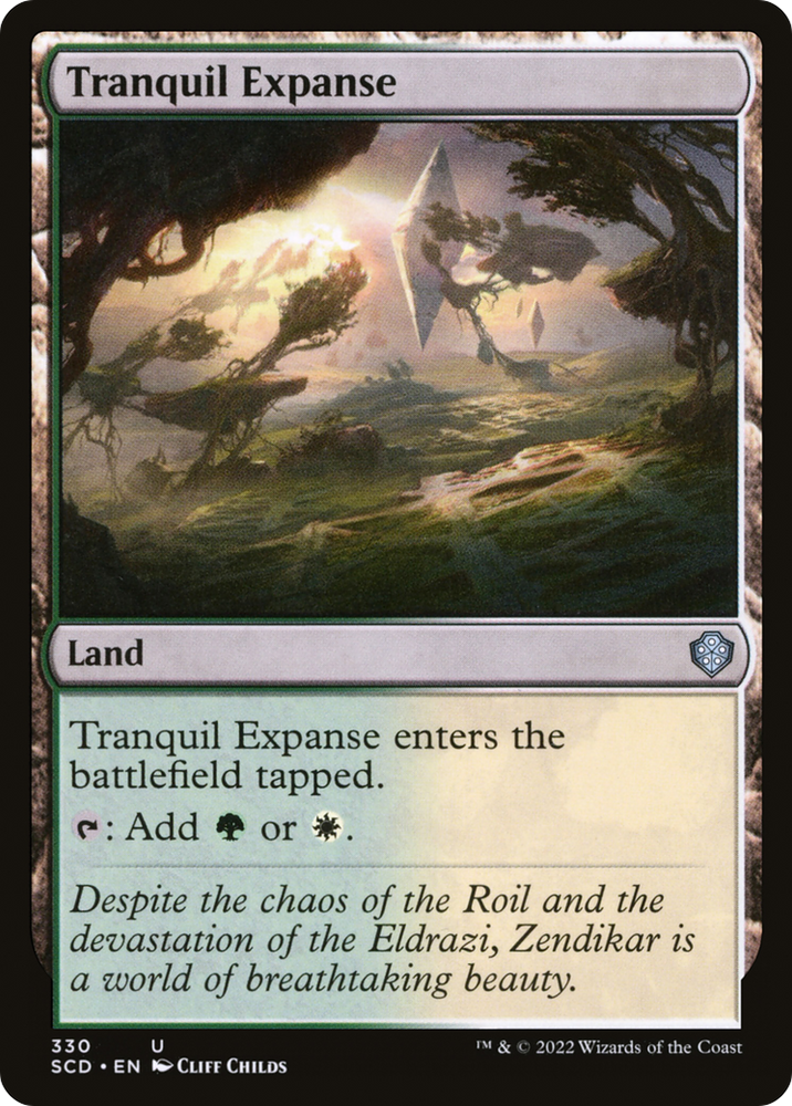 Tranquil Expanse [Starter Commander Decks] Magic: The Gathering