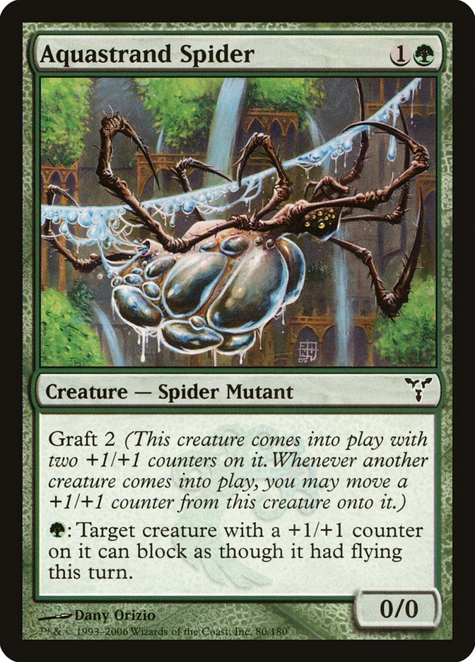 Aquastrand Spider [Dissension] Magic: The Gathering
