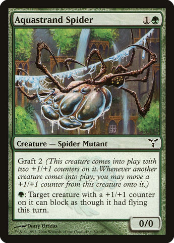 Aquastrand Spider [Dissension] Magic: The Gathering