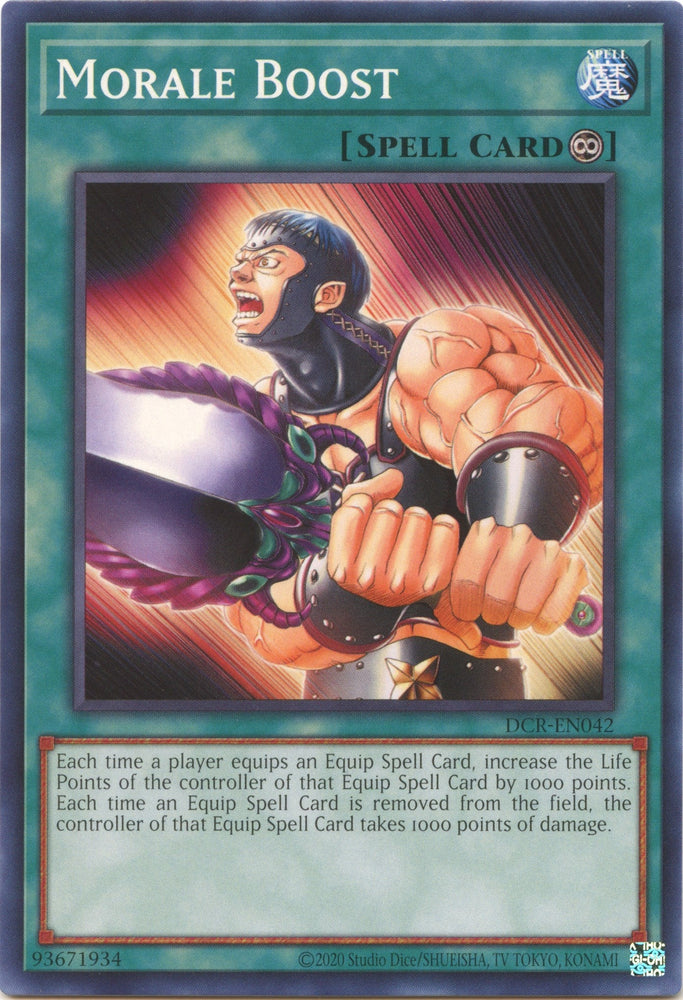 Morale Boost (25th Anniversary) [DCR-EN042] Common Yu-Gi-Oh!