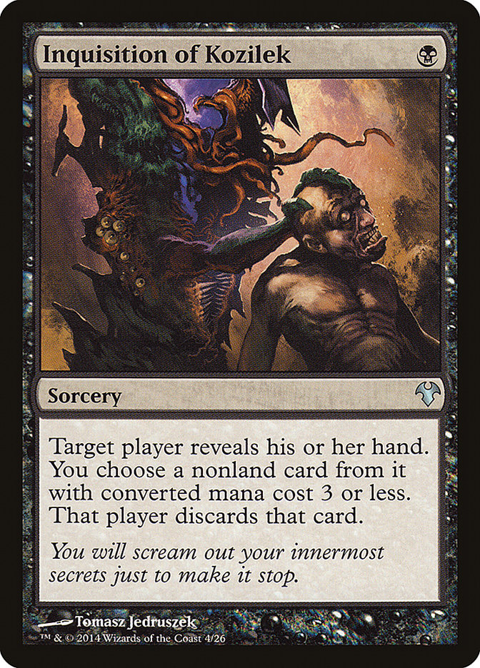 Inquisition of Kozilek [Modern Event Deck 2014] Magic: The Gathering