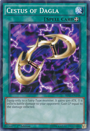 Cestus of Dagla [BP03-EN148] Shatterfoil Rare Yu-Gi-Oh!