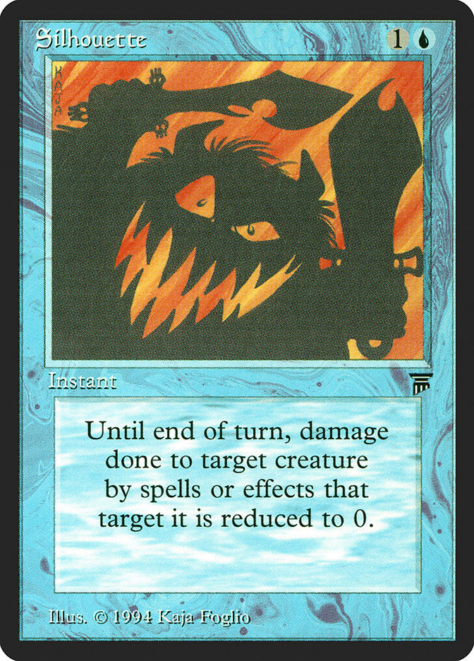 Silhouette [Legends] Magic: The Gathering