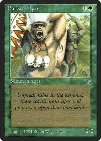 Barbary Apes [Legends] Magic: The Gathering