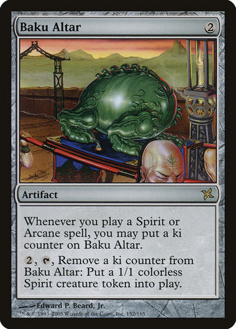 Baku Altar [Betrayers of Kamigawa] Magic: The Gathering