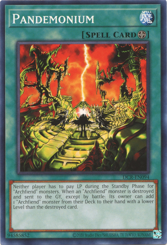 Pandemonium (25th Anniversary) [DCR-EN094] Common Yu-Gi-Oh!