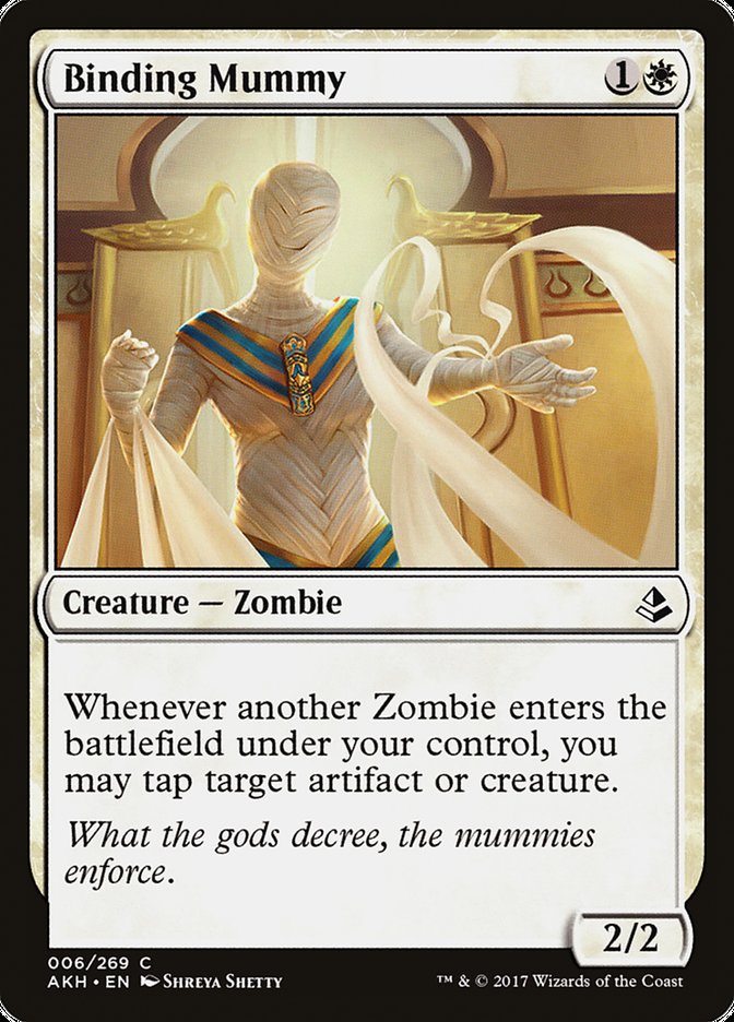 Binding Mummy [Amonkhet] Magic: The Gathering