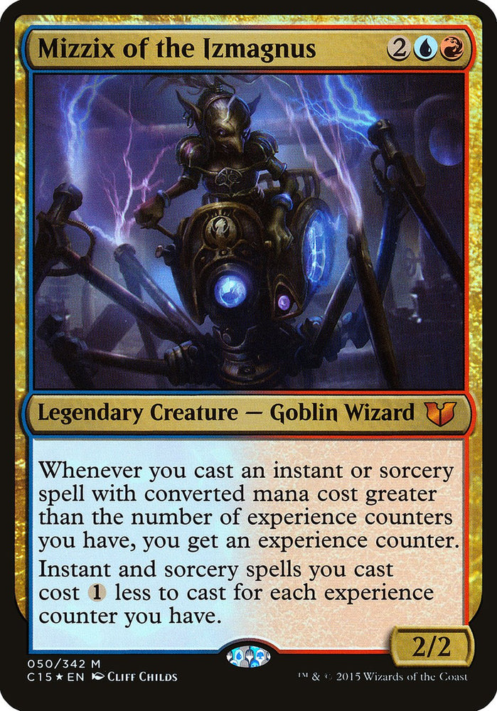 Mizzix of the Izmagnus (Oversized) [Commander 2015 Oversized] Magic: The Gathering