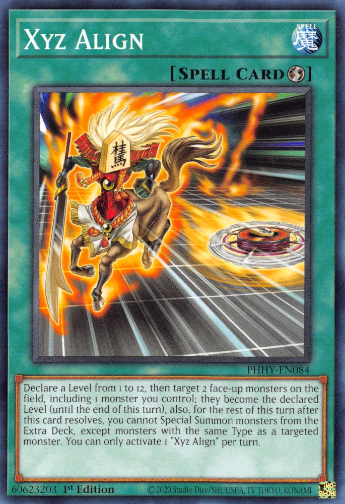 Xyz Align [PHHY-EN084] Common Yu-Gi-Oh!