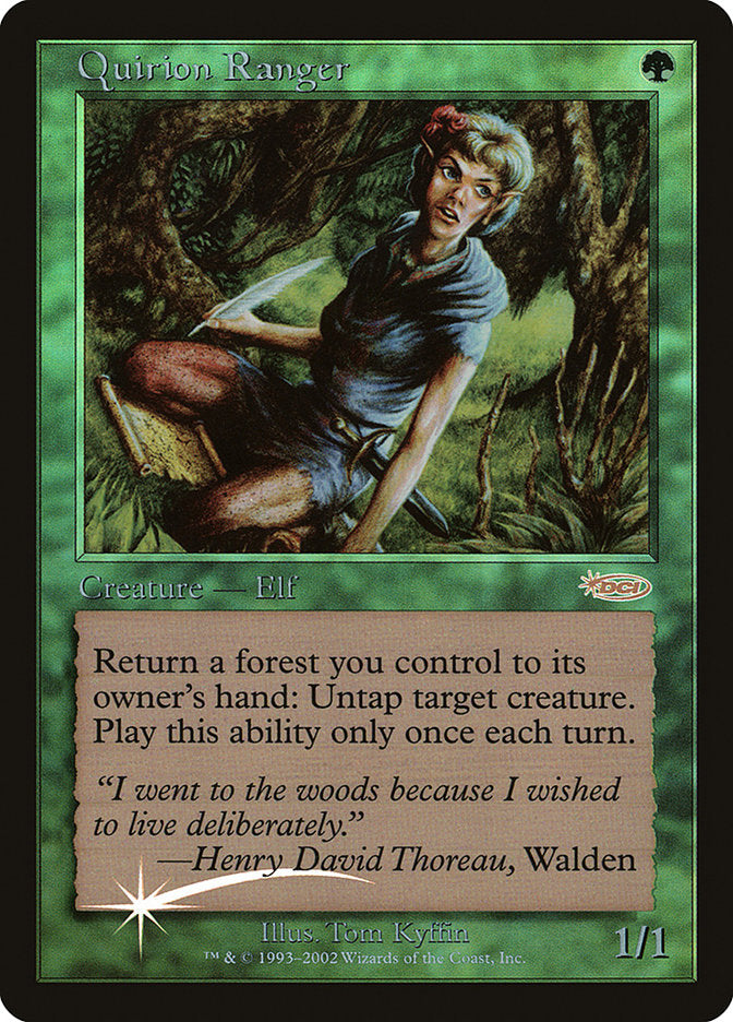 Quirion Ranger [Friday Night Magic 2001] Magic: The Gathering