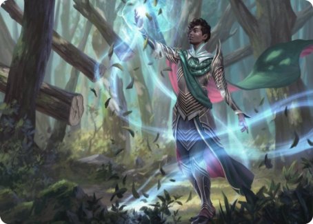 Dragonsguard Elite Art Card (15/81) [Strixhaven: School of Mages Art Series] Magic: The Gathering