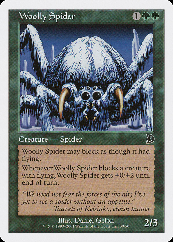 Woolly Spider [Deckmasters] Magic: The Gathering
