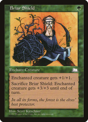 Briar Shield [Weatherlight] Magic: The Gathering