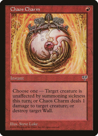 Chaos Charm [Mirage] Magic: The Gathering