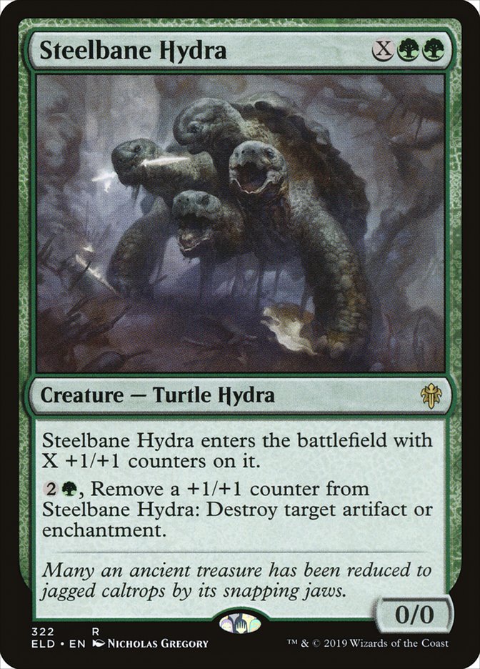 Steelbane Hydra [Throne of Eldraine] Magic: The Gathering