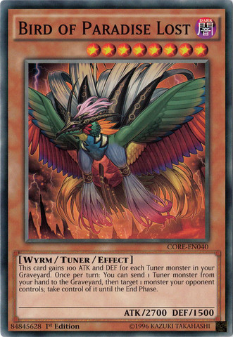 Bird of Paradise Lost [CORE-EN040] Common Yu-Gi-Oh!
