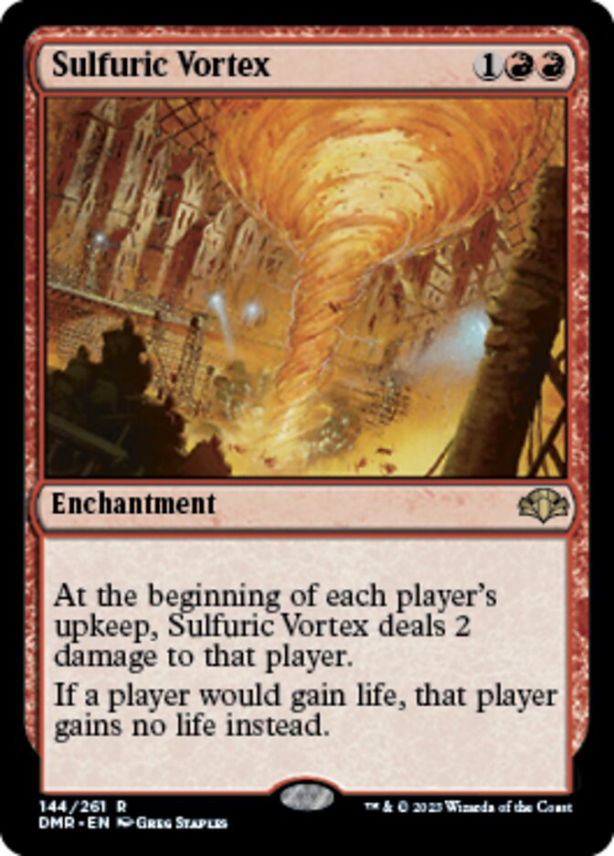 Sulfuric Vortex [Dominaria Remastered] Magic: The Gathering