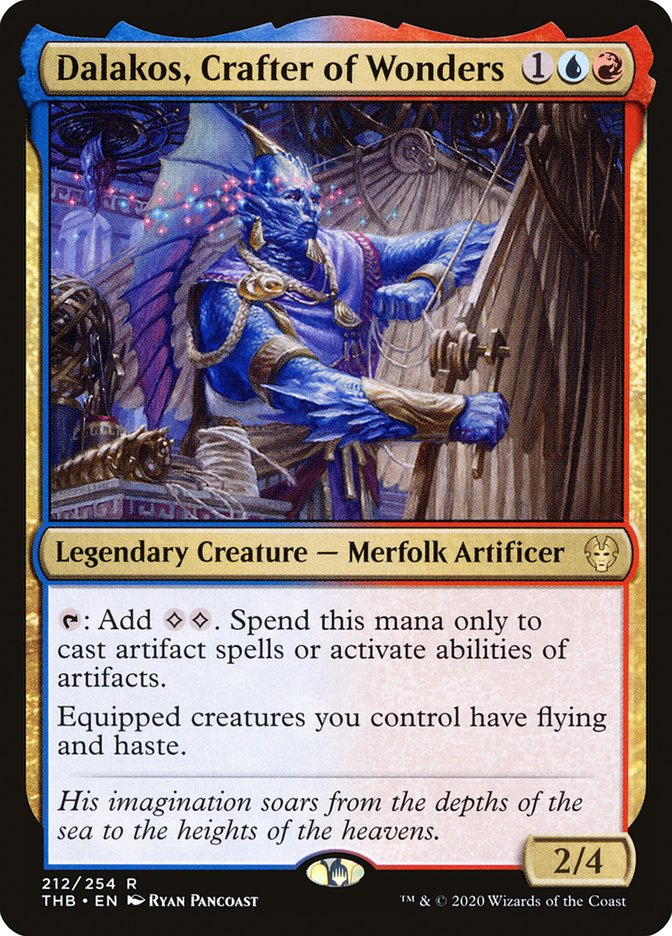 Dalakos, Crafter of Wonders [Theros Beyond Death] Magic: The Gathering