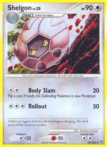 Shelgon (50/100) [Diamond & Pearl: Stormfront] Pokémon