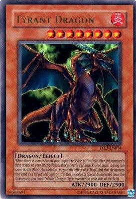 Tyrant Dragon [LOD-EN034] Ultra Rare Yu-Gi-Oh!