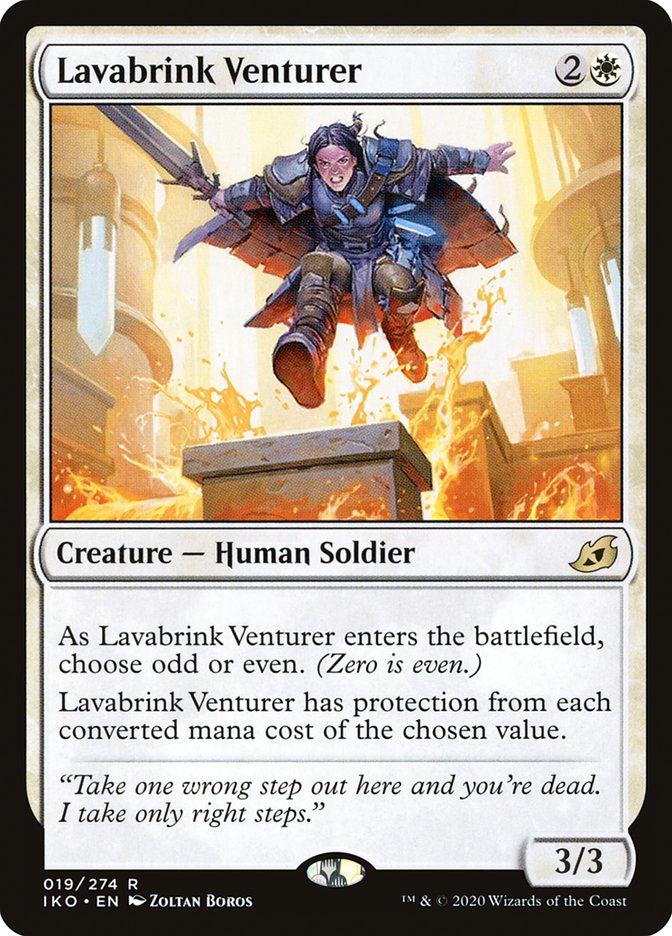 Lavabrink Venturer [Ikoria: Lair of Behemoths] Magic: The Gathering