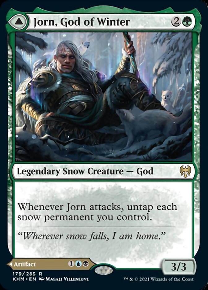 Jorn, God of Winter // Kaldring, the Rimestaff [Kaldheim] Magic: The Gathering