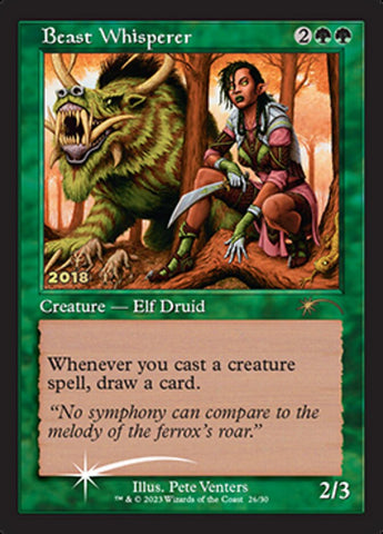 Beast Whisperer [30th Anniversary Promos] Magic: The Gathering