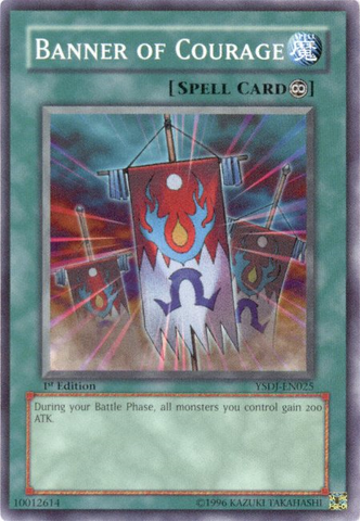 Banner of Courage [YSDJ-EN025] Common Yu-Gi-Oh!
