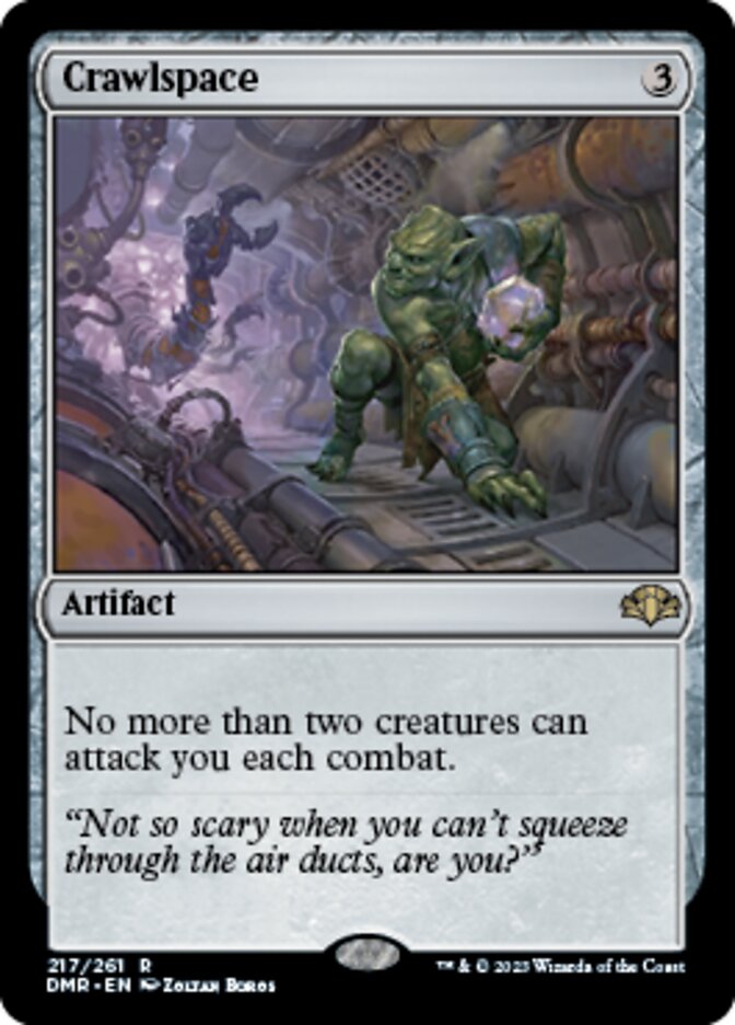 Crawlspace [Dominaria Remastered] Magic: The Gathering