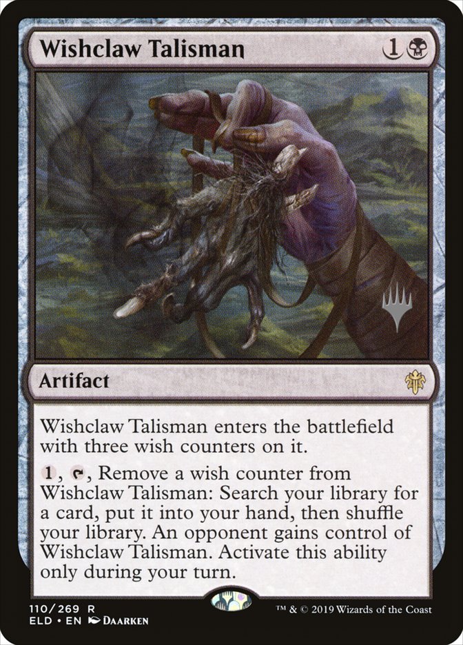 Wishclaw Talisman (Promo Pack) [Throne of Eldraine Promos] Magic: The Gathering