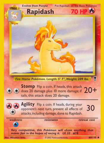 Rapidash (60/110) [Legendary Collection] Pokémon