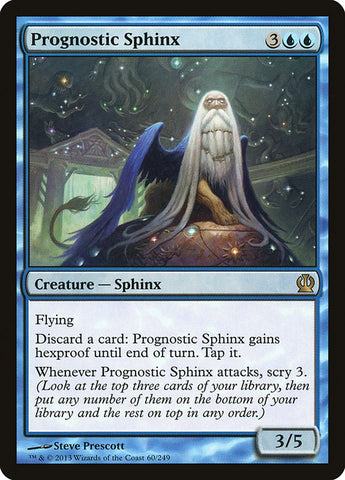 Prognostic Sphinx [Theros] Magic: The Gathering