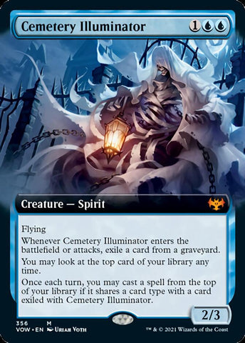 Cemetery Illuminator (Extended Art) [Innistrad: Crimson Vow] Magic: The Gathering