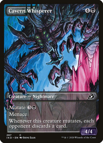Cavern Whisperer (Showcase) [Ikoria: Lair of Behemoths] Magic: The Gathering