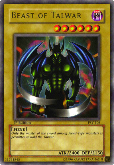 Beast of Talwar [PSV-103] Ultra Rare Yu-Gi-Oh!