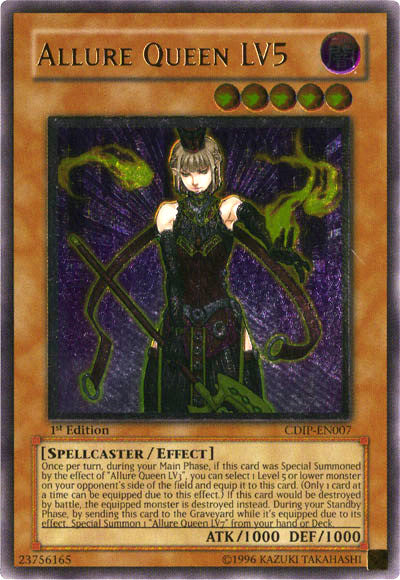 Allure Queen LV5 [CDIP-EN007] Ultimate Rare Yu-Gi-Oh!
