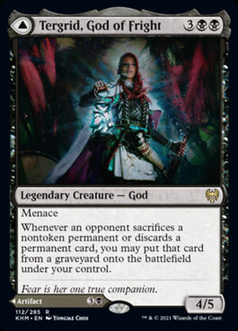 Tergrid, God of Fright // Tergrid's Lantern [Kaldheim] Magic: The Gathering