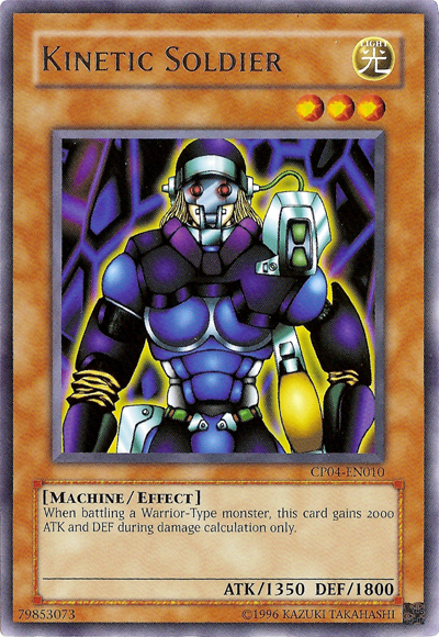 Kinetic Soldier [CP04-EN010] Rare Yu-Gi-Oh!