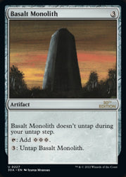 Basalt Monolith [30th Anniversary Edition] Magic: The Gathering
